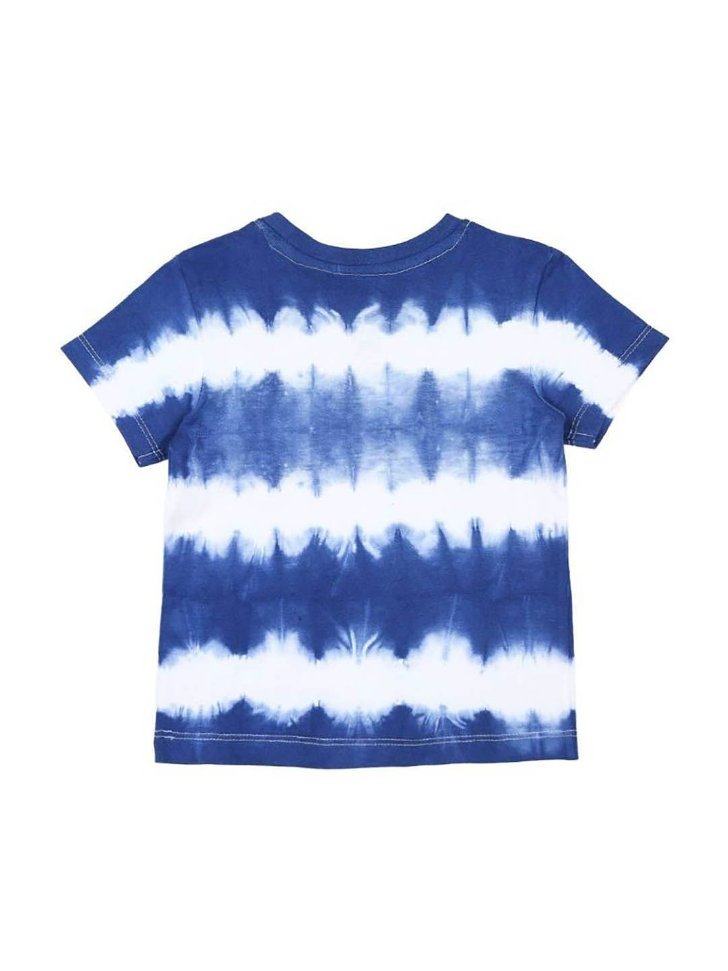 Mee Mee Kids Blue & White Tie Dye T-Shirt
