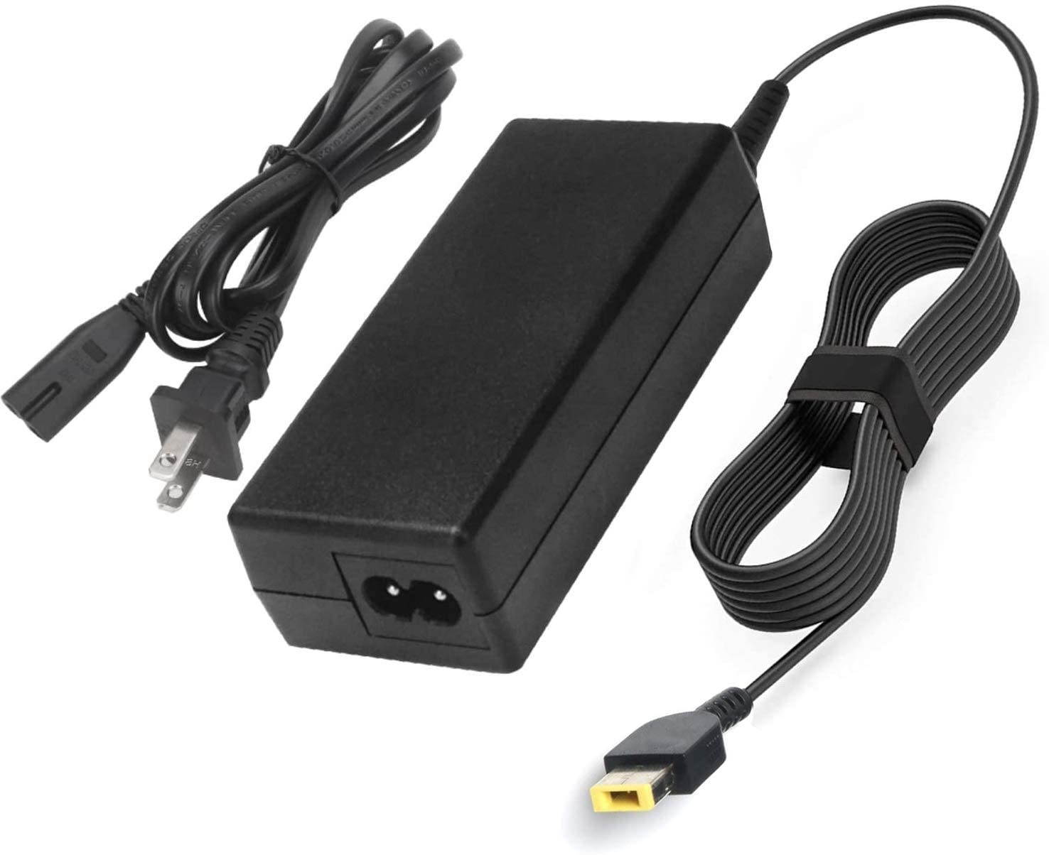 65W 20V 3.25A Tip AC Adapter Charger Fit for Lenovo ThinkPad Yoga 13 13-2191X1 CarbonFlex 14G50 T460 T470 T440 T450ADLX65NDT3A ADLX65NDC3 ADLX65SLC2A ADP-65FD B Laptop Power Supply Cord