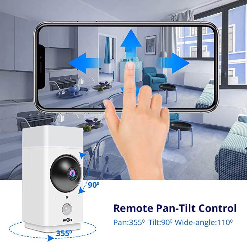 Preinstalled 1080P Security Camera PanTilt Zoom Indoor WiFi Camera Pet camera Smart home camera with Infraredfullcolor night vision TwoWay AudioPerson Detection Works with Alexa