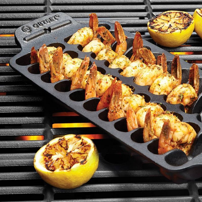 Cast Iron Shrimp Grill Pan - Outset
