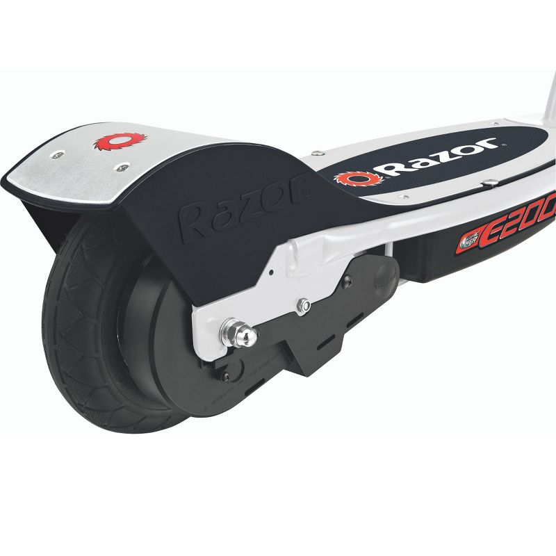 Razor E200 Electric Scooter - White/Red