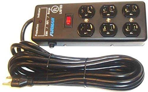 Furman SS6B 6 Outlet Pro Surge Protector Block Power Conditioner
