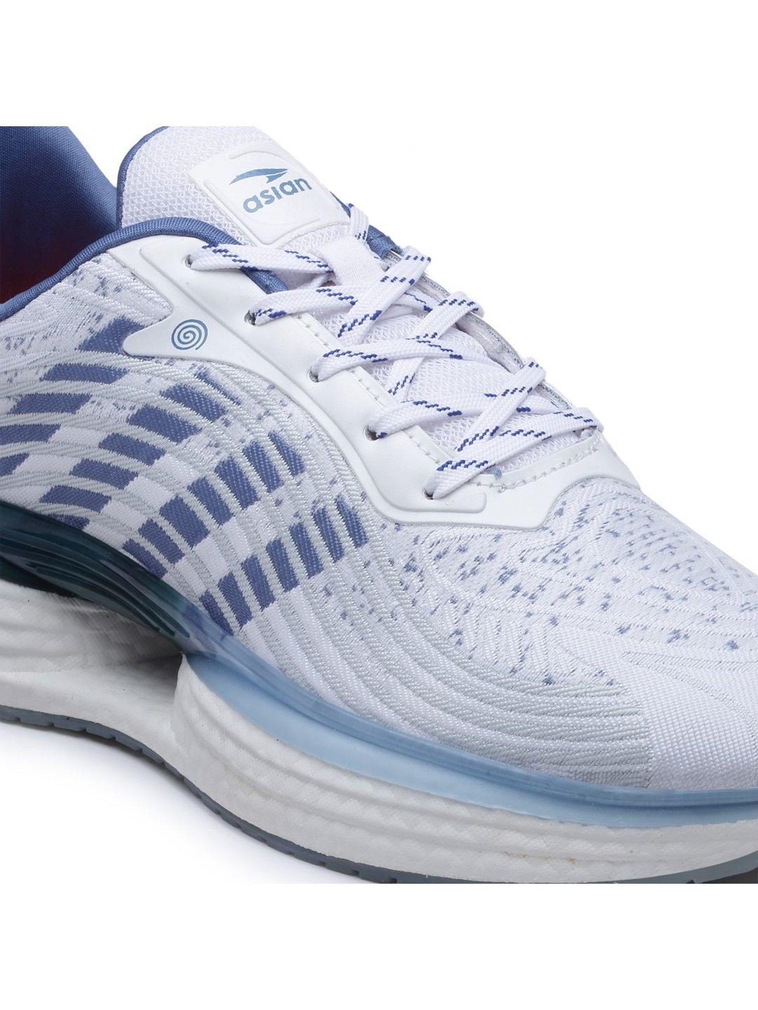 Asian Men's White Running Shoes