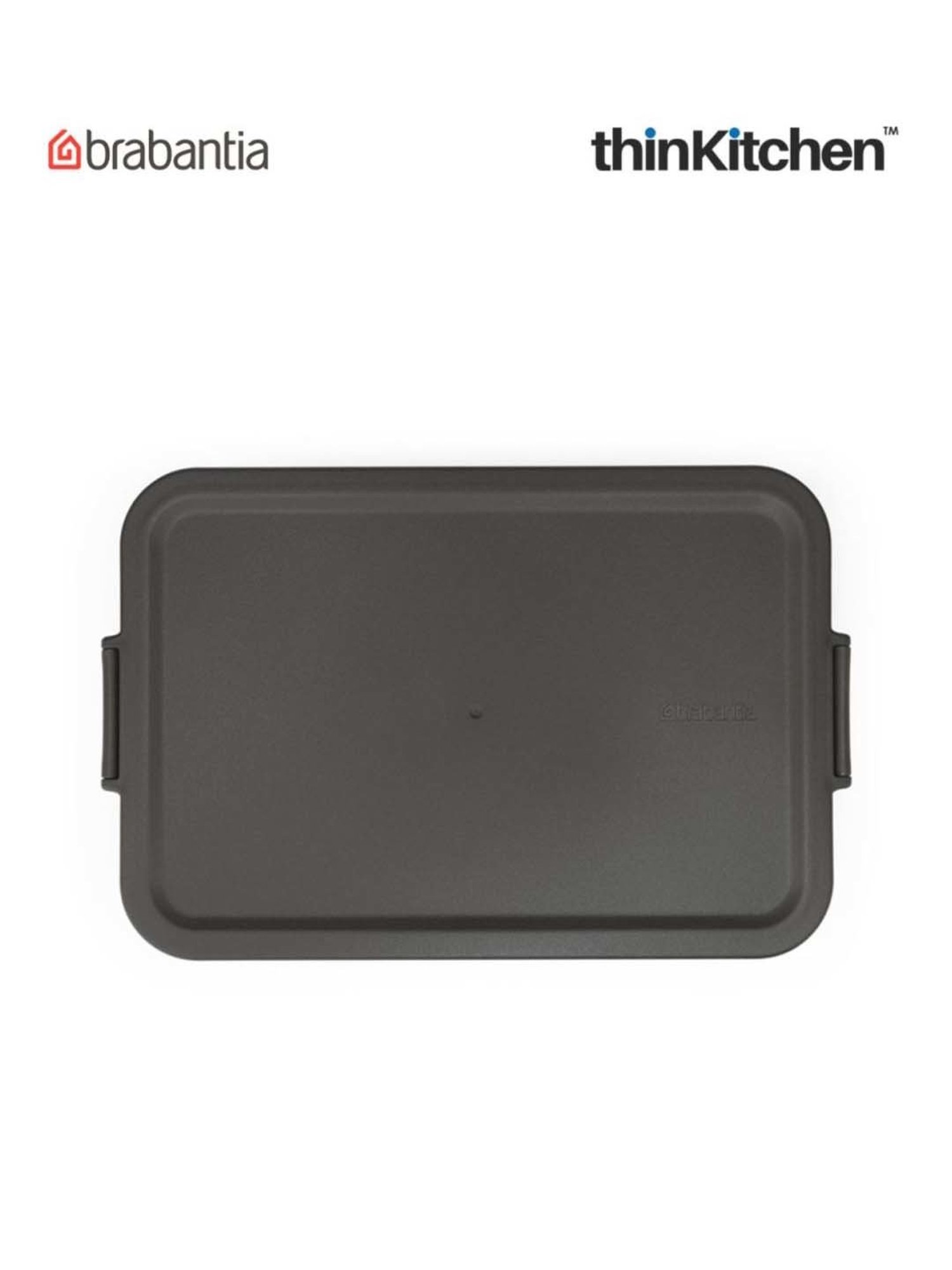 Brabantia Dark Grey Plastic Make & Take Large Lunch Box (2 L)