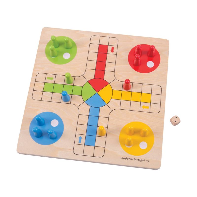 Wooden Traditional Ludo Game