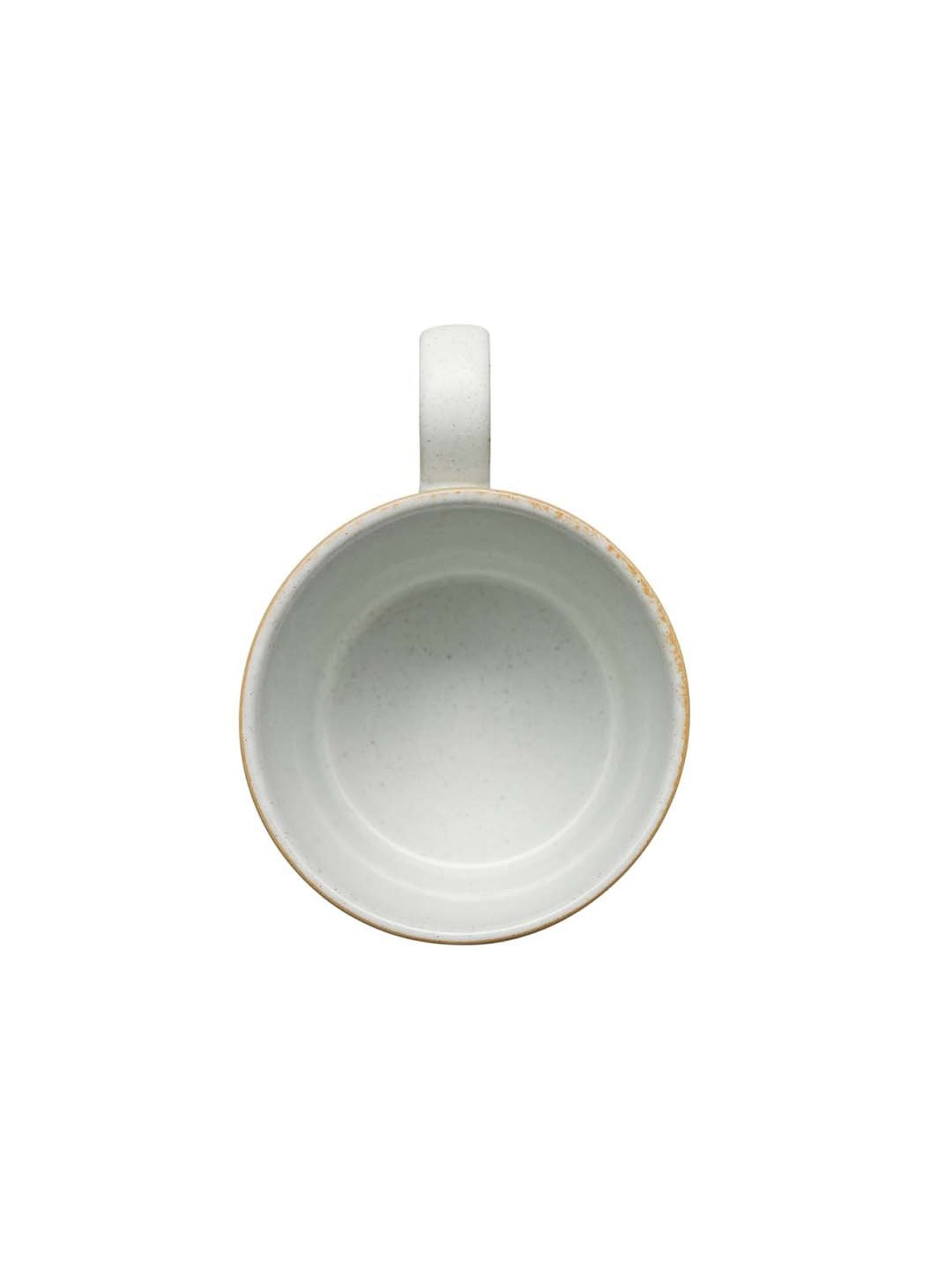 DENBY Impression Off White Stoneware Tea Cup (220 ml) - Set of 1