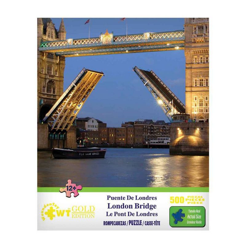 Wuundentoy Gold Edition: London Bridge Jigsaw Puzzle - 500pc