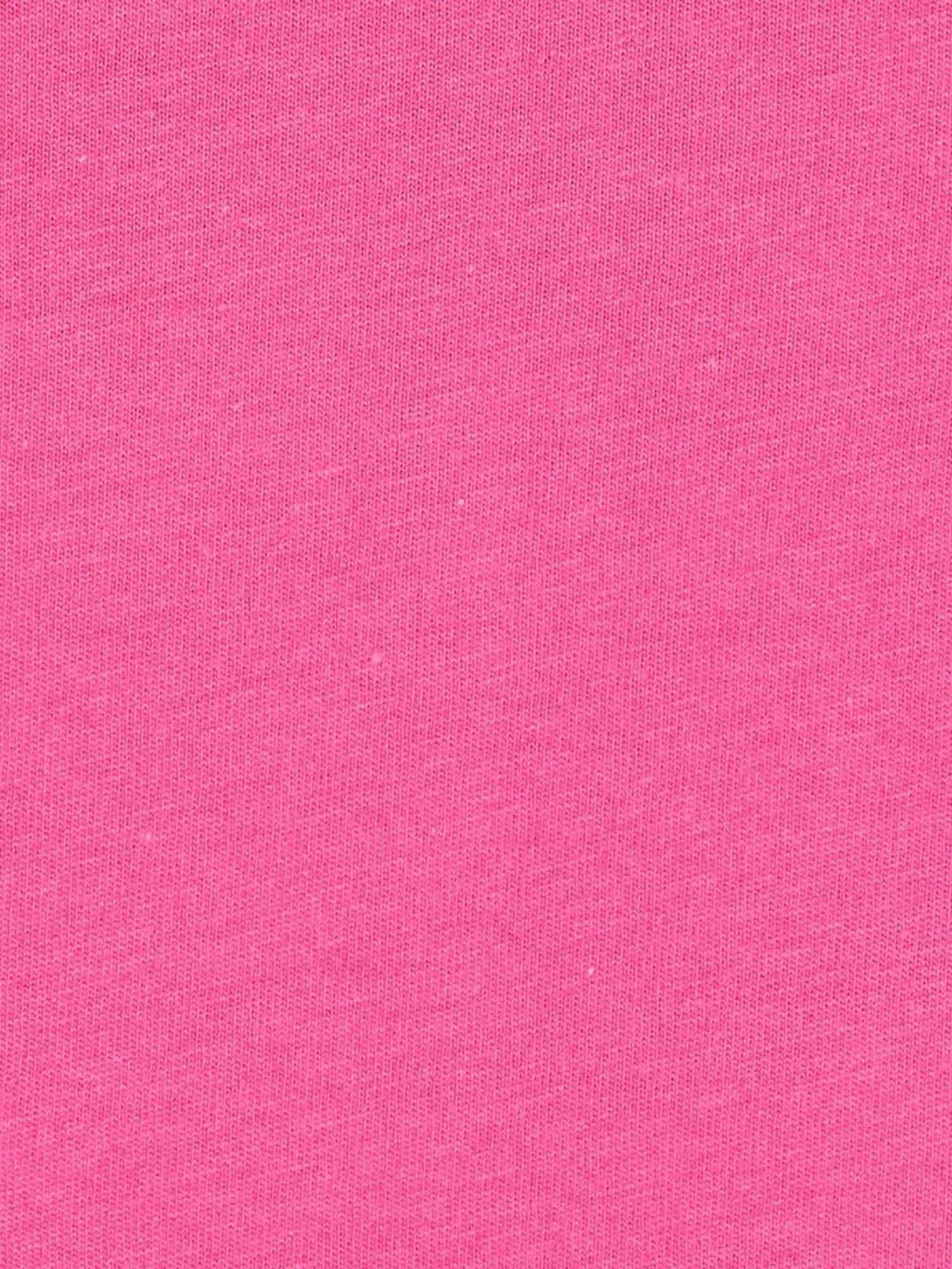 Juniors by Lifestyle Fuchsia Pink Cotton Printed T-Shirt