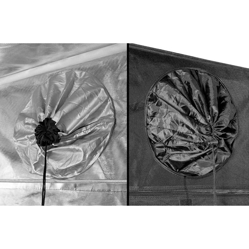 6' x 8' x 7' Nature Greenhouse Forest Green - Palram