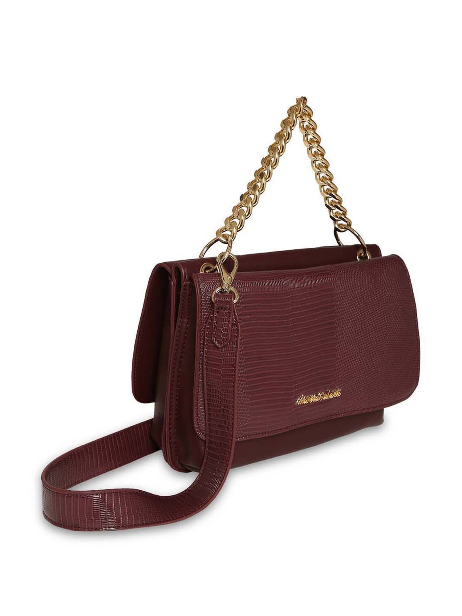 Marina Galanti Wine Midnight Sonata Soft Handbag