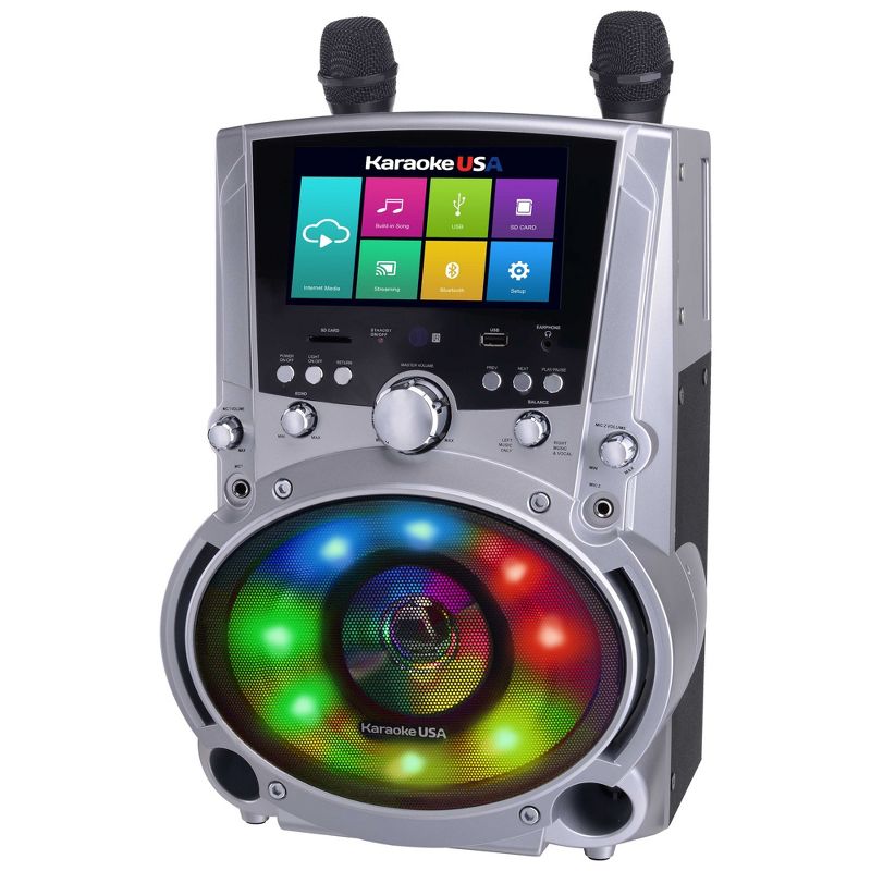 Karaoke USA All-In-One Wi-Fi Multimedia Karaoke System With 7" LCD Touch Screen (WK760)