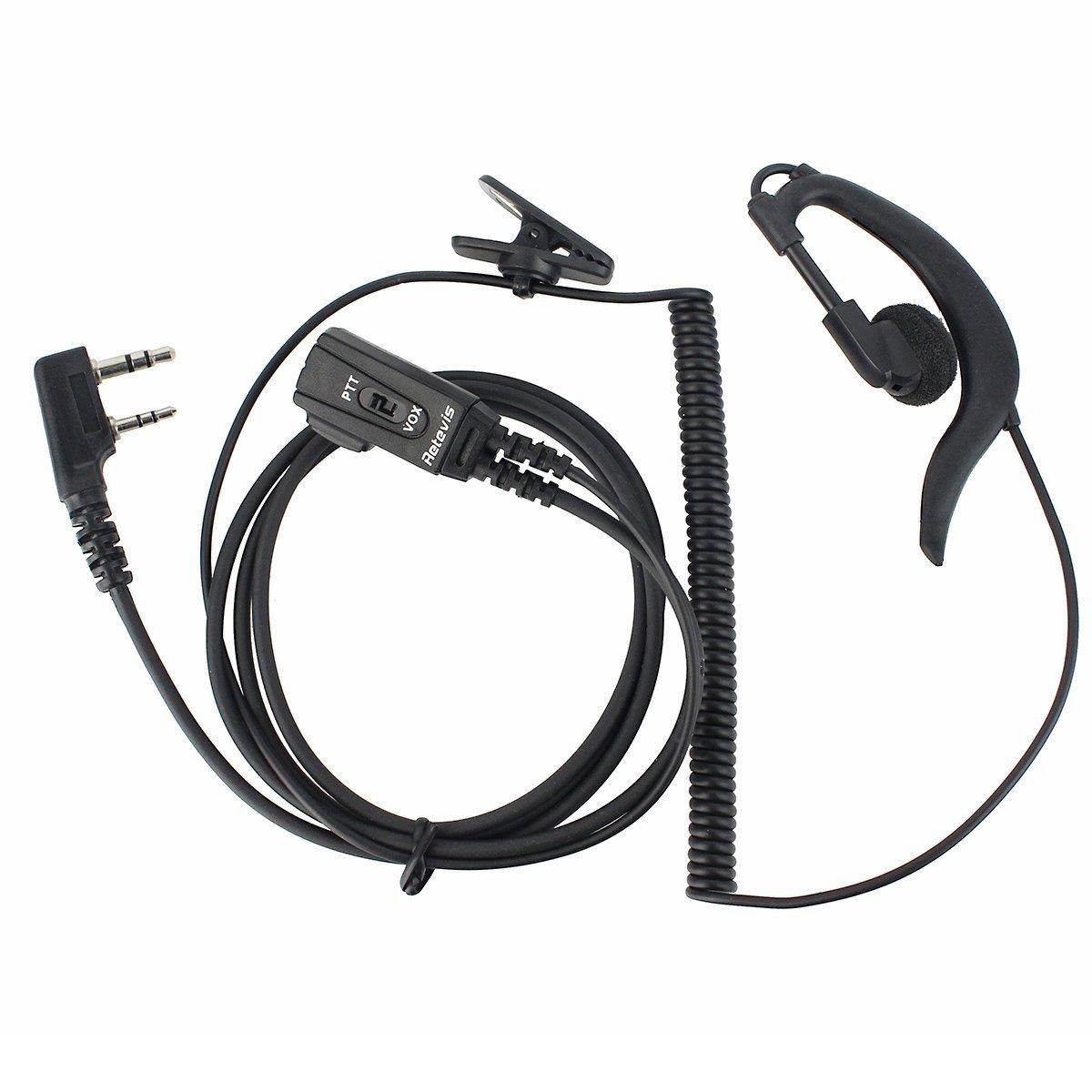 Retevis R_113 PTT_VOX Tensile Curve Walkie Talkies Earpiece for Kenwood Retevis H_777_RT7 Baofeng TYT WOUXUN Two Way Radio _1