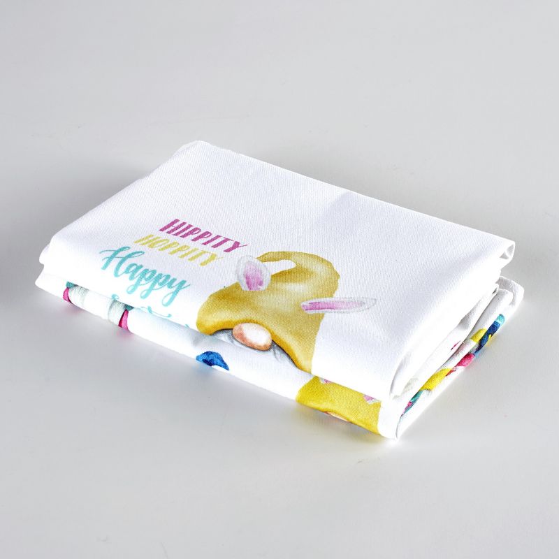 Genie Crafts Beige Linen Fabric Dining Table Runner Roll, 360 Inches Long x 17.7 in