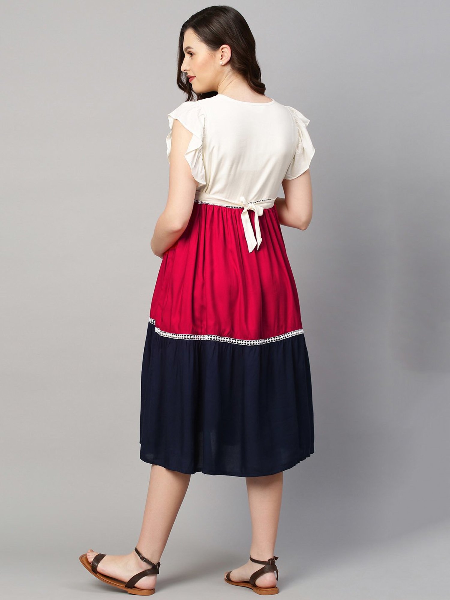 MomToBe Multicolor Maternity Dress