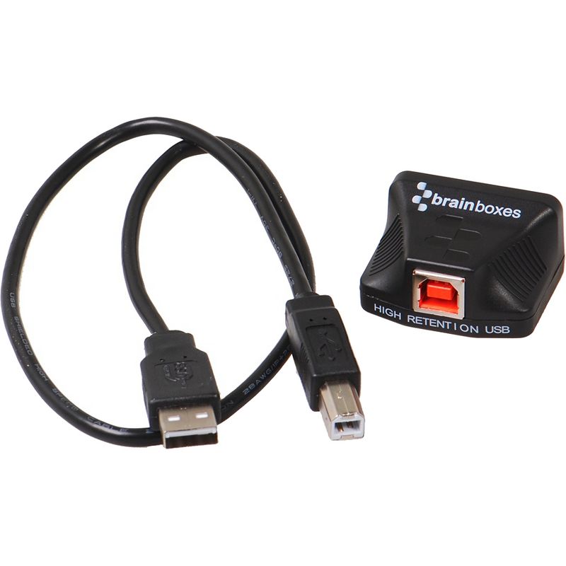 Brainboxes Ultra 1 Port RS422/485 USB to Serial Adapter - External - USB 2.0 - PC, Mac, Linux - 1 x Number of Serial Ports External - TAA Compliant