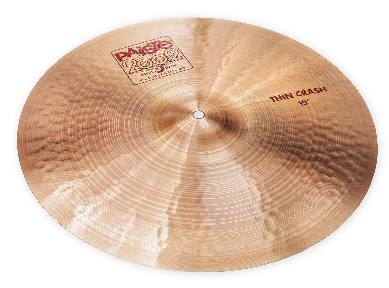 Paiste 19" 2002 Series Thin Crash