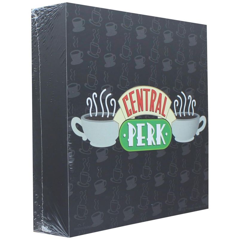 Silver Buffalo Friends Central Perk Logo 6 x 6 Inch Wood Box Wall Sign