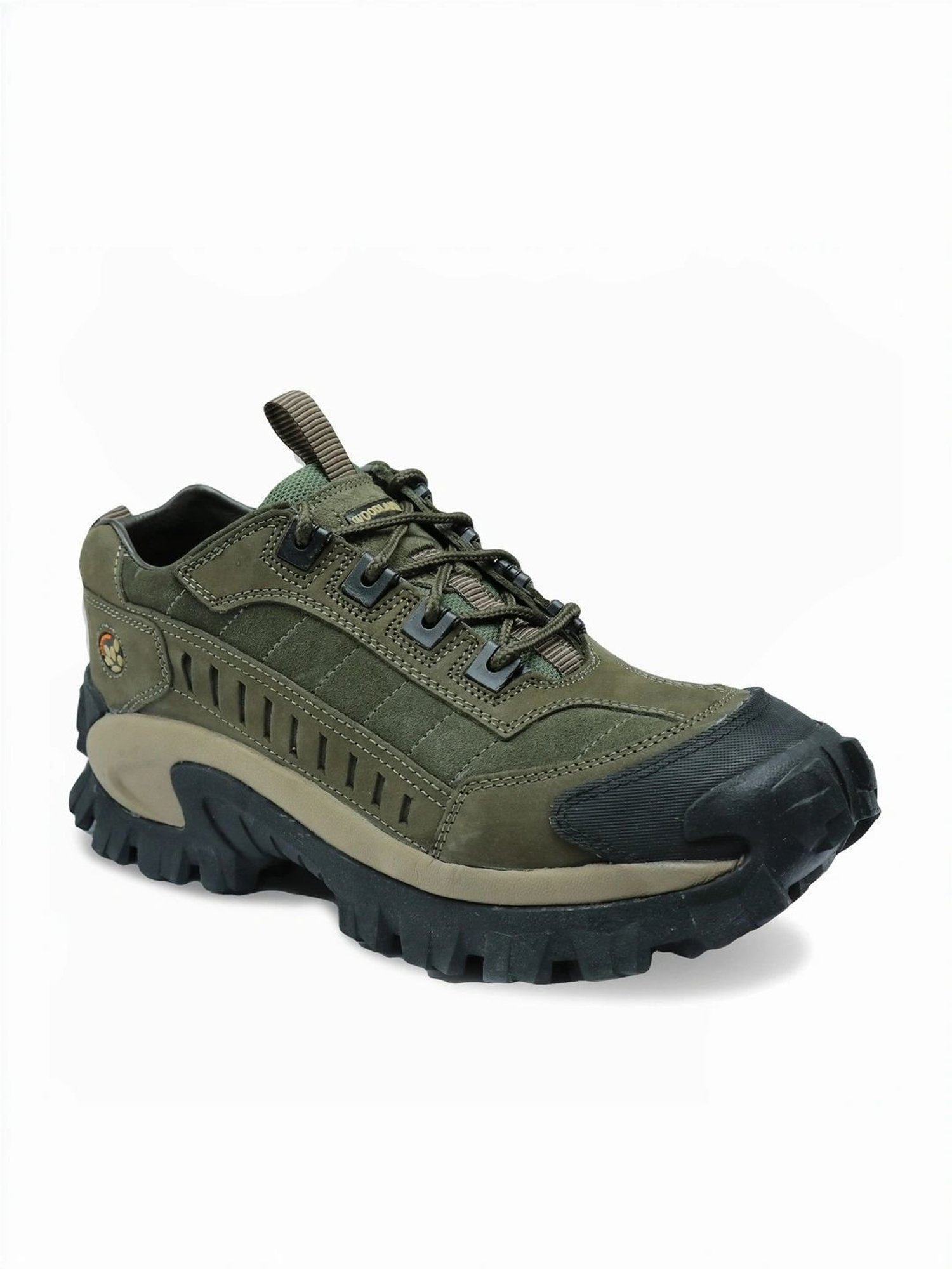 Woodland Men's Olive Outdoor Shoes