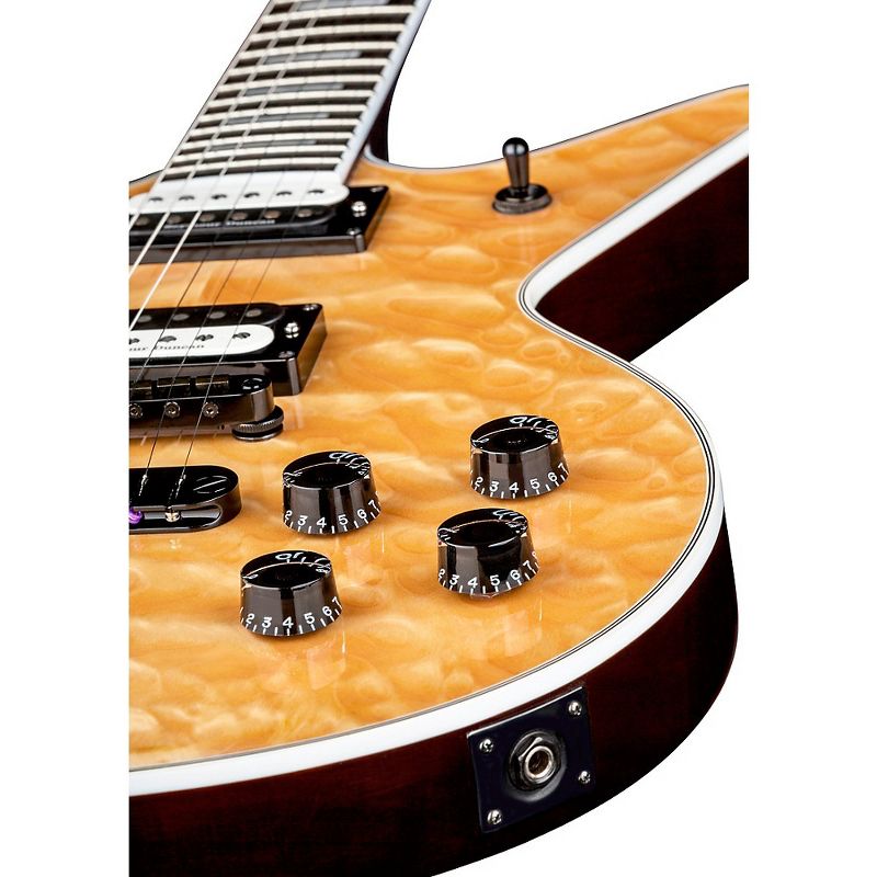 Dean Cadi Select Quilt Top Electric Guitar Gloss Natural