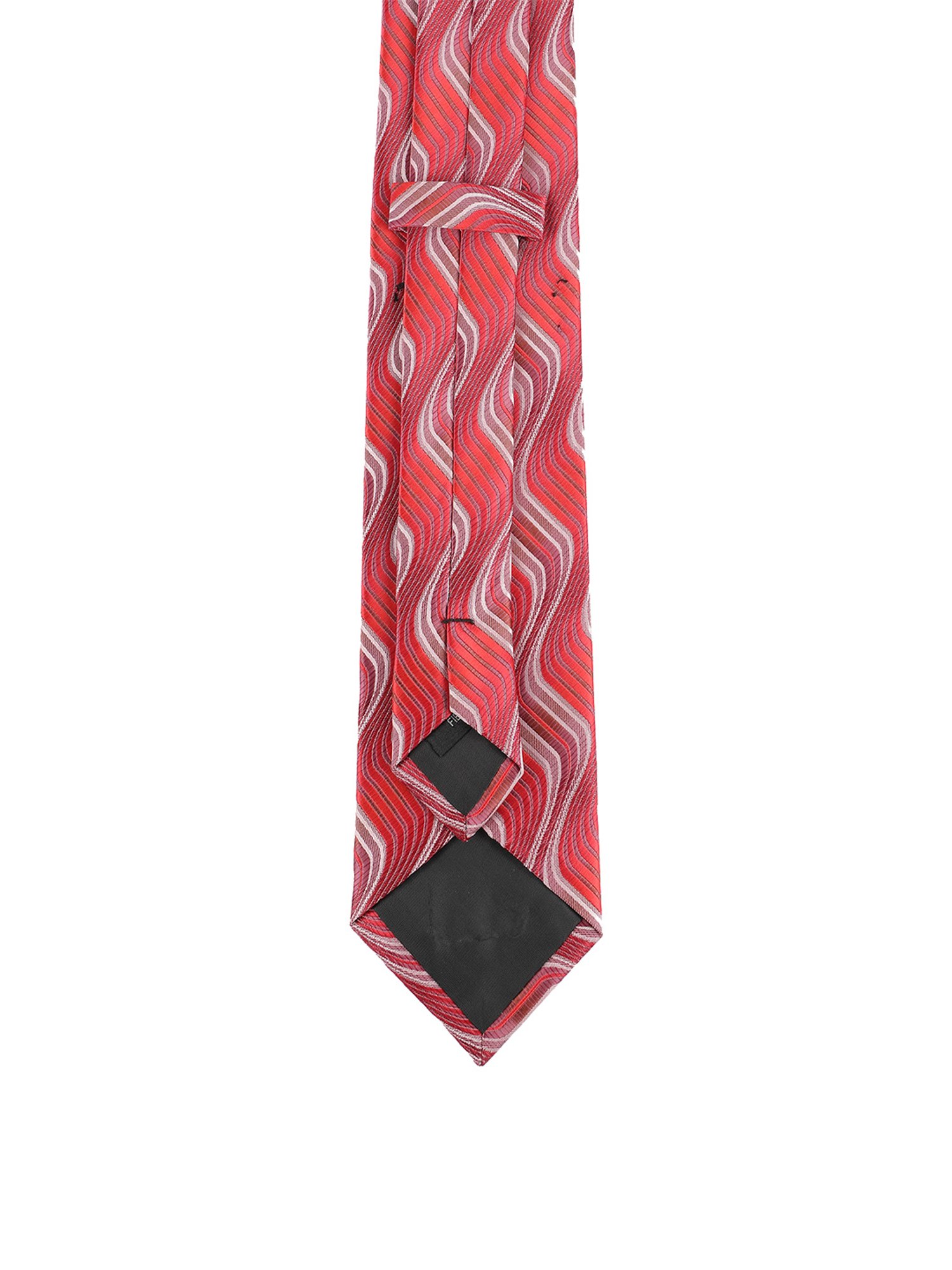Alvaro Castagnino Pink Woven Tie