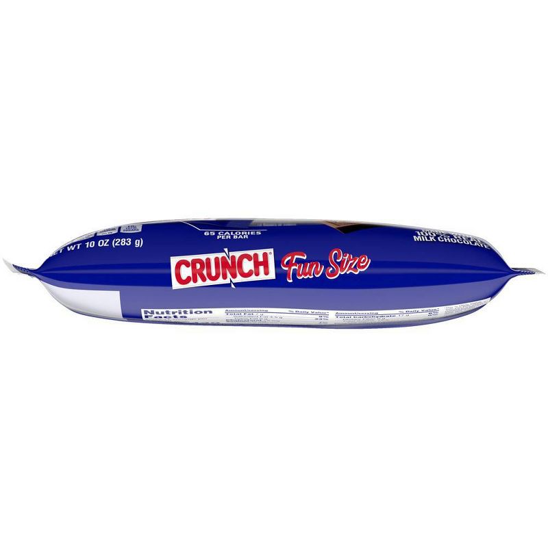 Crunch Fun Size Chocolate Bar 10oz Bag