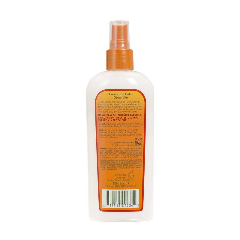 Cantu Shea Butter Coil Calm Detangler - 8 fl oz