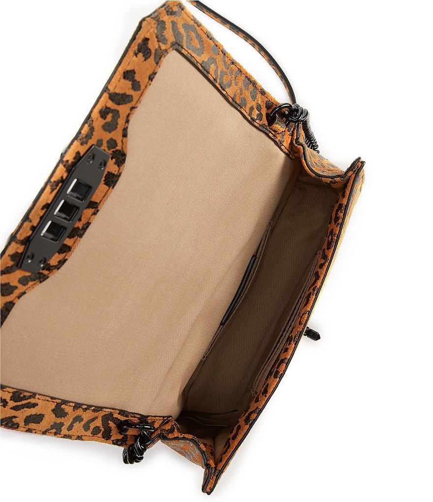 ZAC Zac Posen Belay Iridescent Saddle Crossbody Bag