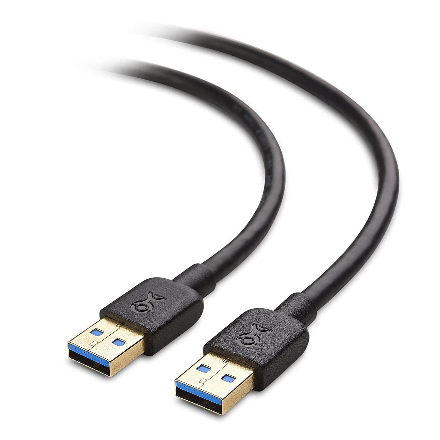 Cable Matters Long USB 3.0 Cable (USB to USB Cable Male to Male) in Black 15 ft & USB 3.0 Cable (USB 3 Cable, USB 3.0 A to B Cable)