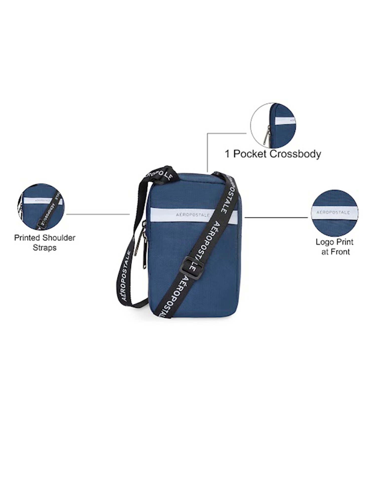 HiLEDER Brown Textured Small Leather 12 inch Cross Body Bag