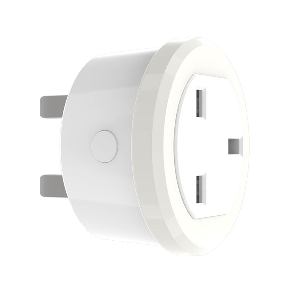WiFi UK Smart Plug Home Smart Plug Mini Wireless Plug Electrical Outlet Switch Smart Remote Control Device Compatible With Amazon Alexa Google Assistant IFTTT Supports 2.4GHz Network