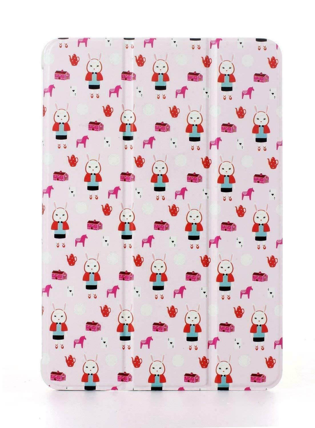 [10pcs/lot] iPad Mini / Mini 2 Auto Wake/Sleep Feature Leather Cover (Rabbit)