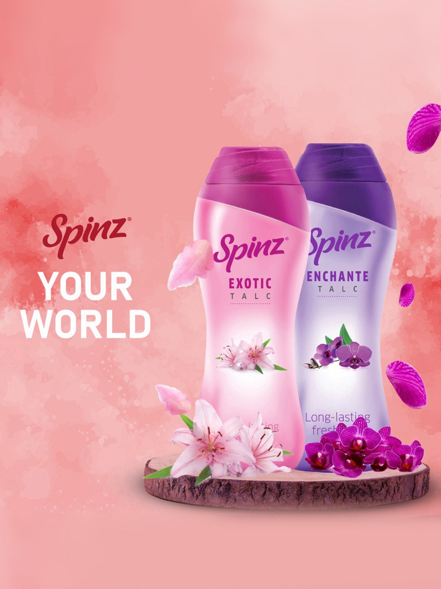 Pond's Starlight Perfumed Talc Orchid and Jasmin Notes - 100 gm