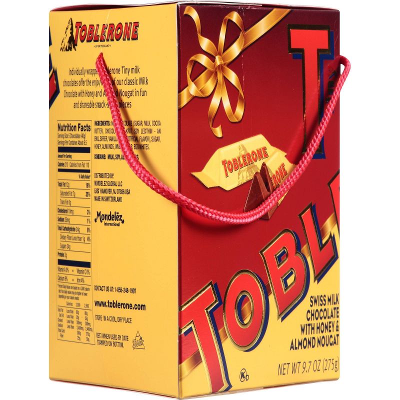 Toblerone Holiday Chocolate Tiny's Purse Pack - 9.7oz