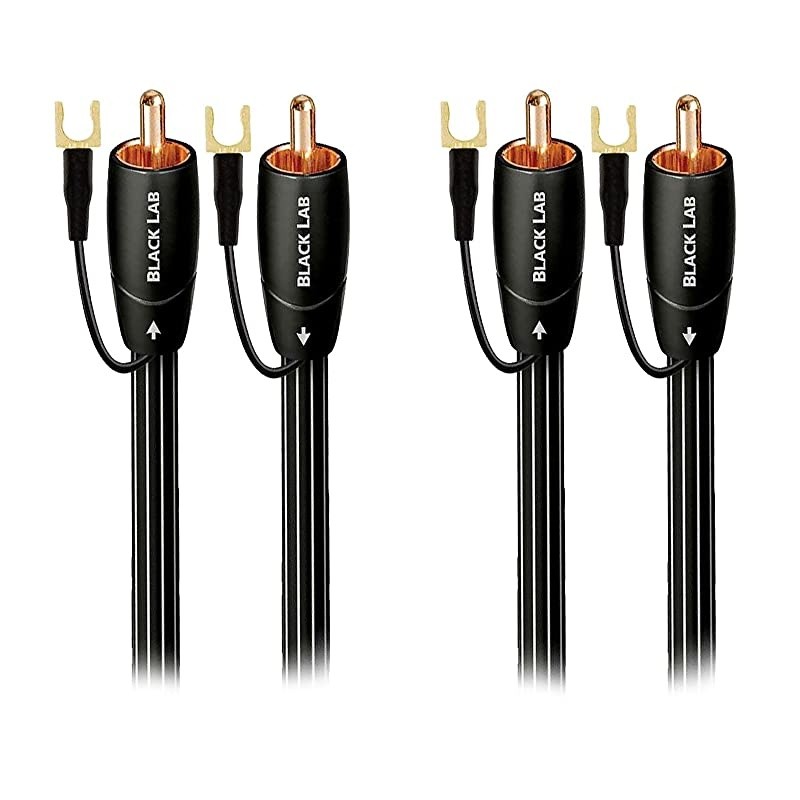 Black Lab 3m Subwoofer Cables 2Pack