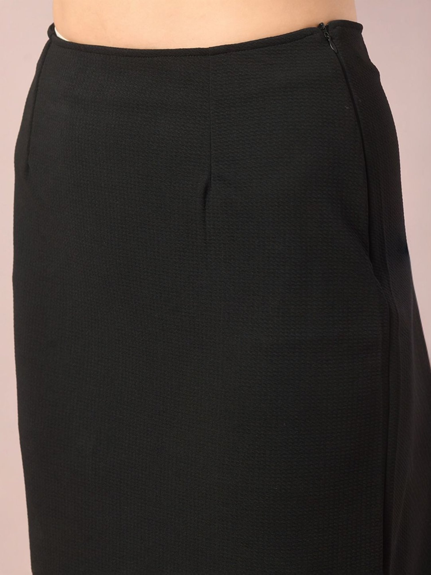 Myshka Black Bodycon Skirt