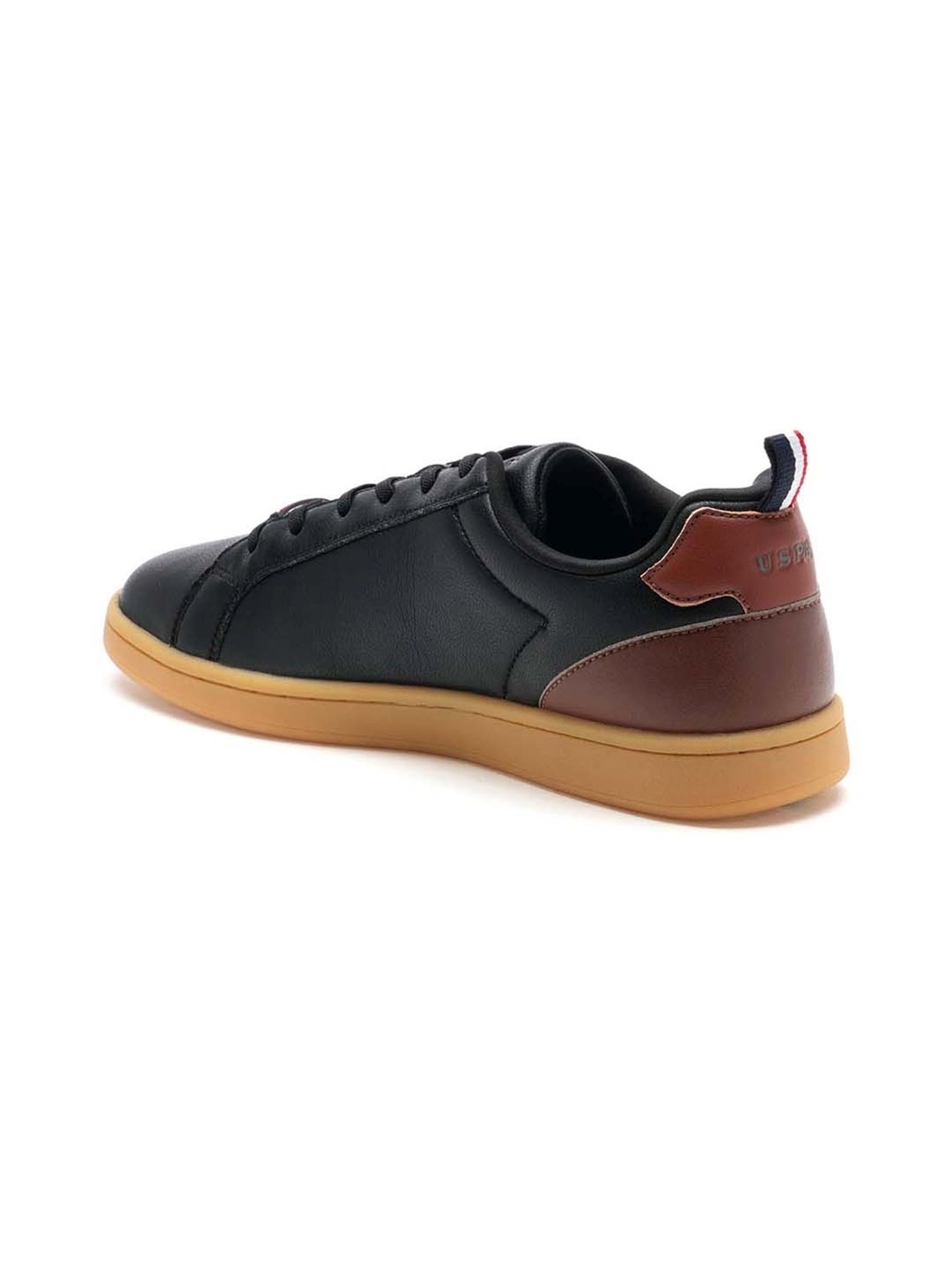 U.S. Polo Assn. Men's STEFAN Black Casual Sneakers