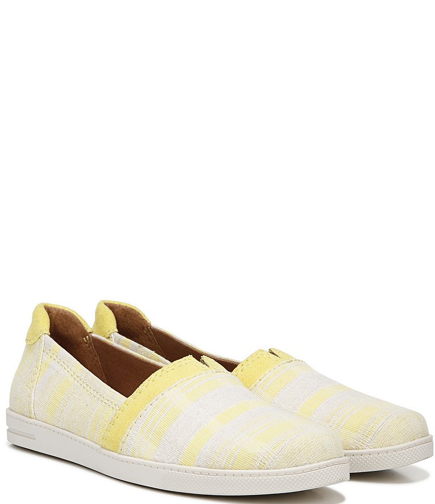 Zodiac Vane Plaid Fabric Slip-On Flats