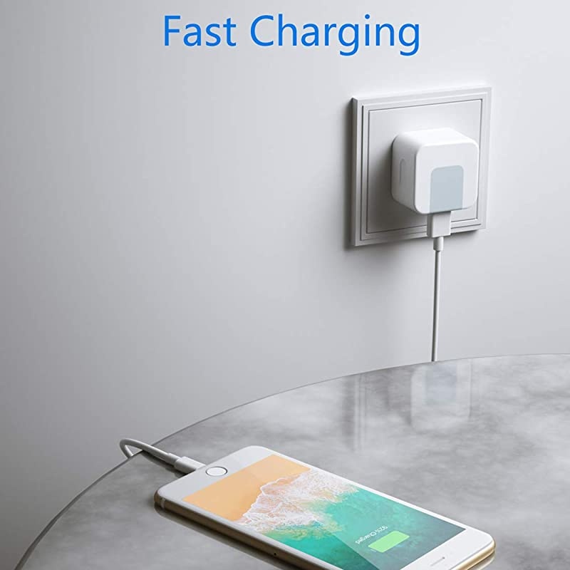 USB Wall Charger USB Plug  2Pack 24A Dual Port 12W Wall Charger Block Adapter Charging Cube Box Compatible iPhone XsXS MaxXRX88 Plus76S 6S Plus Samsung Galaxy HTC Moto