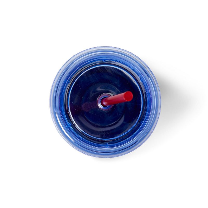 Just Funky Sailor Moon Confetti Plastic Tumbler Cup With Lid & Straw | Holds 16 Ounces