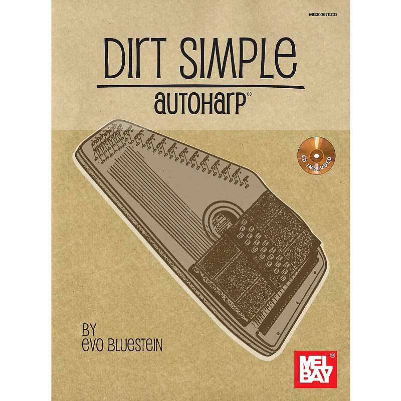 Mel Bay Dirt Simple Autoharp (Book/CD)