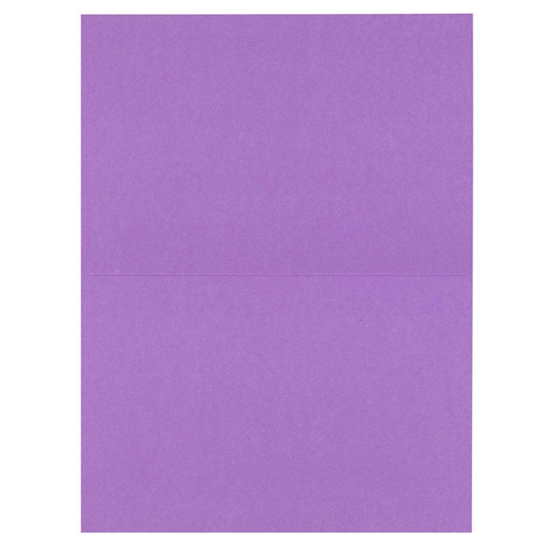 Sustainable Greetings 48-Pack 6-Color Blank Greeting Cards, Plain Thank You Cards, Birthday & Invitations Cards, 4 x 6 in