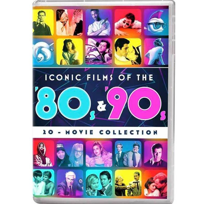 Iconic Movies of the '80s & '90s 20-Movie Collection (DVD)(2020)