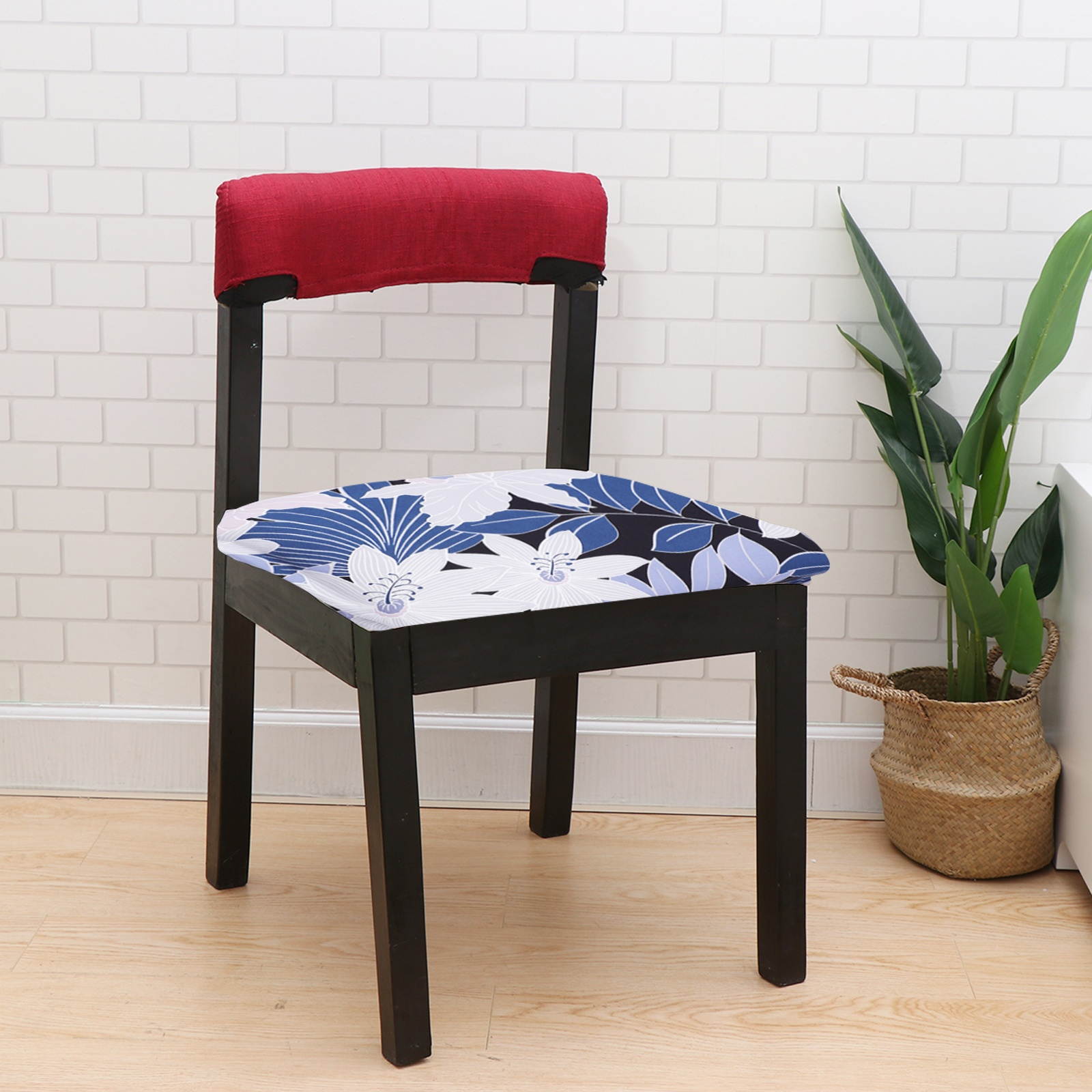 1Pc Home Slipcover Restaurant Chair Cover Integrating Chair Cover Decor