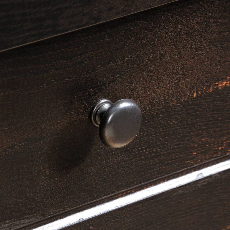 Dakota Pass Computer Desk with Hutch Light Brown - Sauder