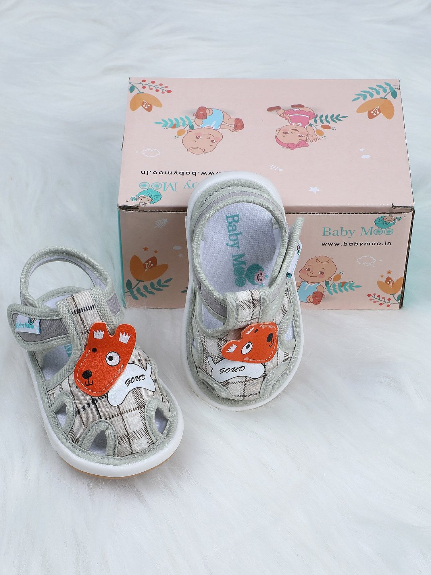Baby Moo Kids Multicolor Floater Sandals