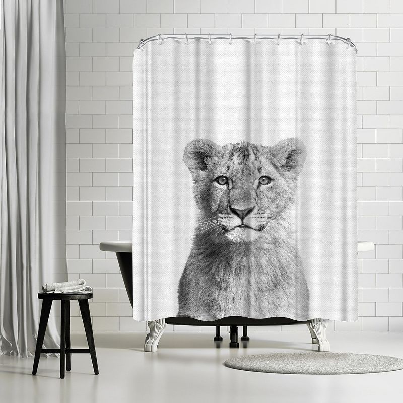 Tree EVA Shower Curtain Mocha - Splash Home