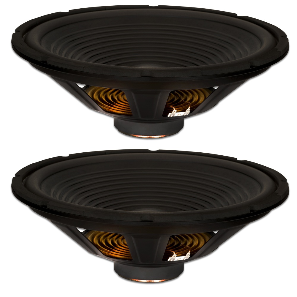 2 Goldwood Sound GW-215/4 OEM 15" Woofers 250 Watts each 4ohm Replacement Speakers