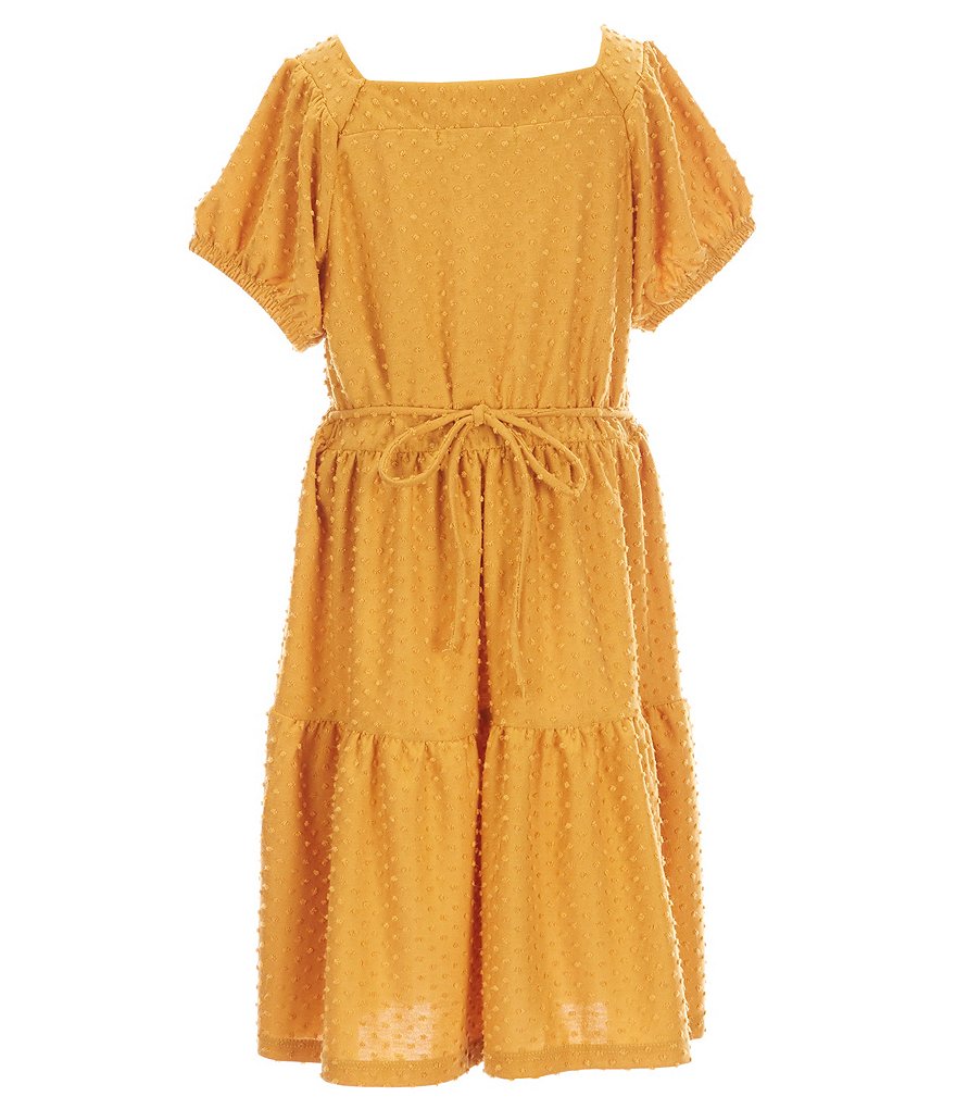 Rare Editions Big Girls 7-16 Tie-Dye Pleated Chiffon Maxi Dress