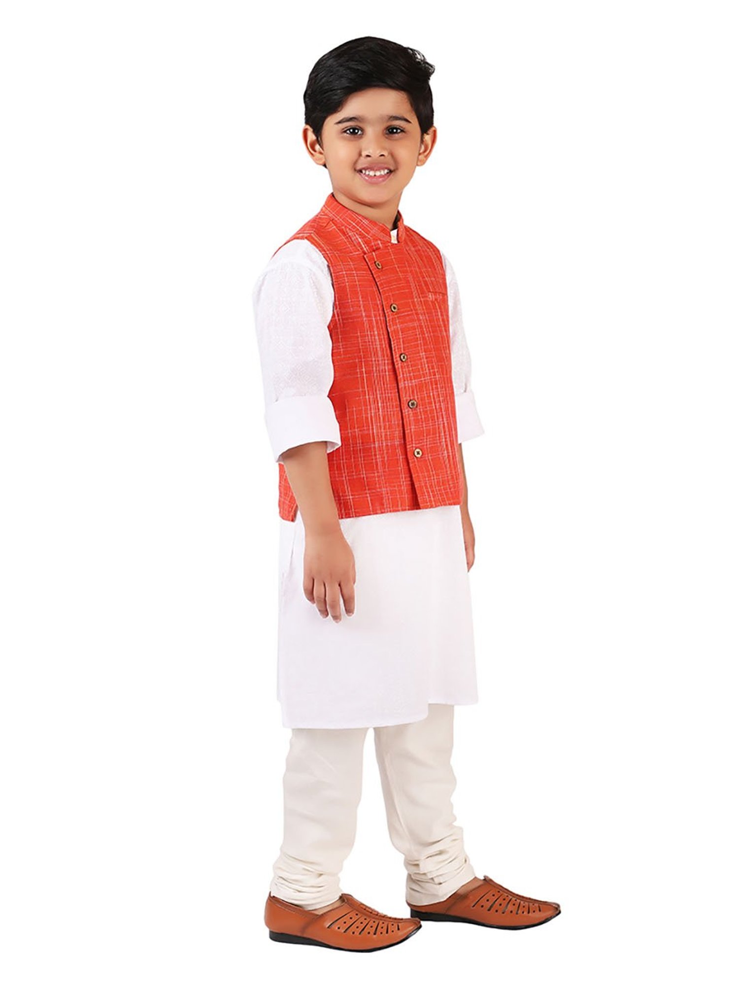 Blue Giraffe Kids Maroon Solid  Blazer