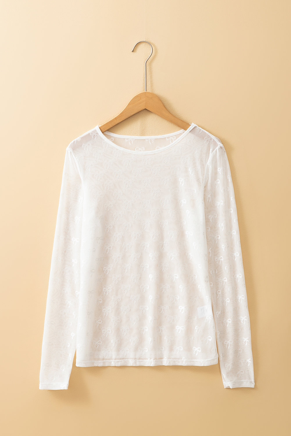 Bohemian Patterned Pullover Long Sleeve Blouse